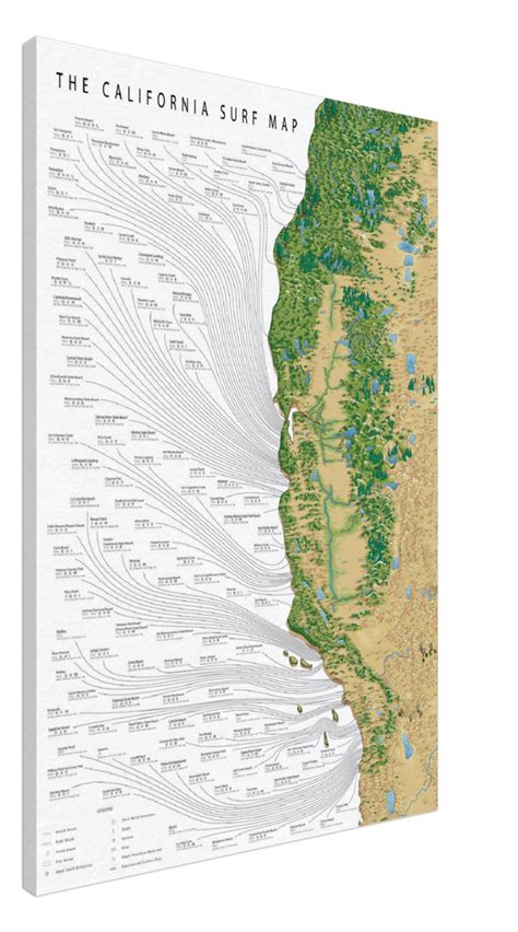 Best Surfing Spots Amazing Maps Wind Direction California Surf Surf