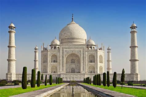 4k 5k Agra Uttar Temples India Taj Mahal Mosque Hd Wallpaper