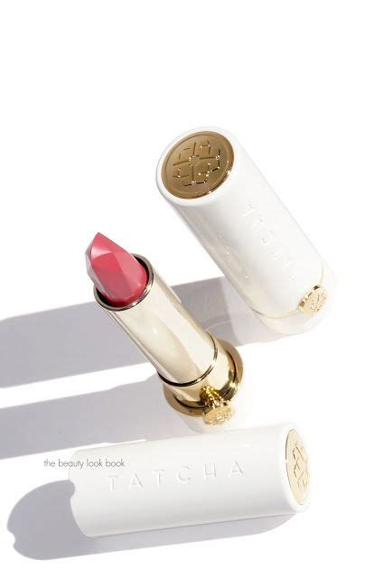 Tatcha Sunrise A Plum Blossom 23 Karat Gold Illuminated Lipstick Limited Edition Lipstick