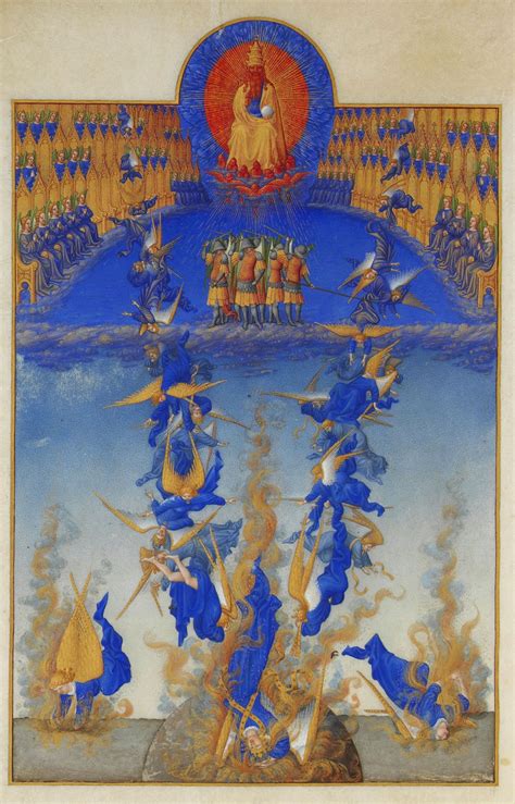 The Fall Of The Rebel Angels Limbourg Brothers