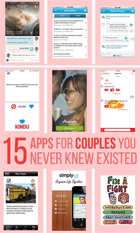 Well, we have compiled a list of offline multiplayer games for you that can help you overcome this hurdle with ease. 15 Apps For Couples You Never Knew Existed | Apps for ...