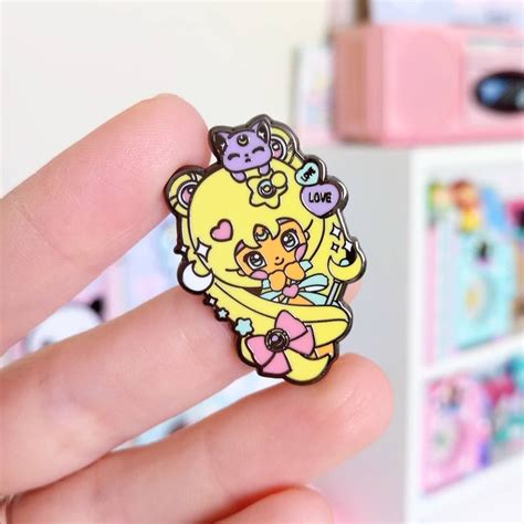 Chic Kawaii Nostalgia Pins ️ Available In Etsy Store Pin Game Etsy