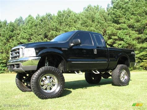 2000 Black Ford F250 Super Duty Xlt Extended Cab 4x4 19364236