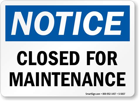 Maintenance Room Signs Maintenance Personnel Only Signs