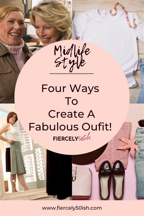 Four Fabulous Ways To Create An Outfit Midlife Fashion Over 50