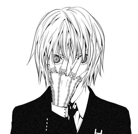 An Anime Character Wearing A Suit And Tie With His Hand On His Face