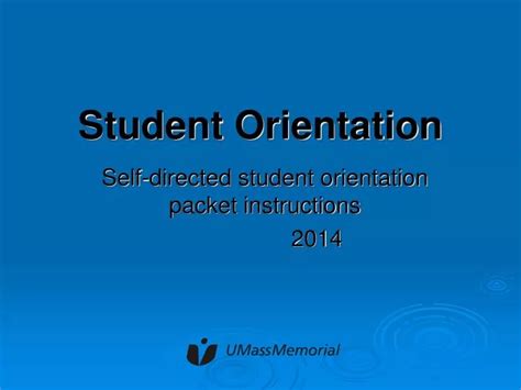 Ppt Student Orientation Powerpoint Presentation Free Download Id
