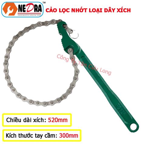 Cảo Lọc Nhớt Loại Dây Xích 12 Inch Công Ty Tân Cửu Long