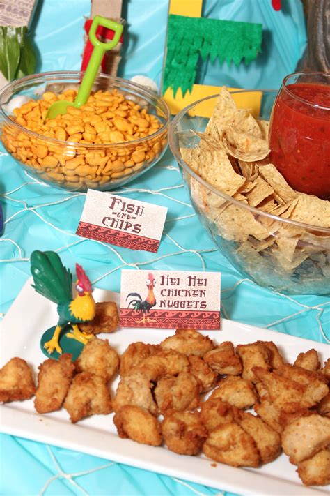 Guests enjoy leisurely noshing as they try one. Moana Birthday Party Printables + Moana Party Food Ideas ...