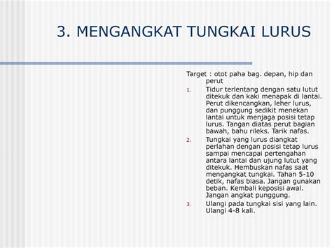 1 Penguatan Abdominal Dasar Ppt Download