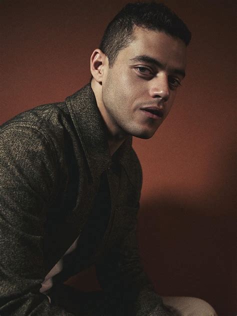 Rami Malek Poses For Interview Talks Turning A Corner As An Actor