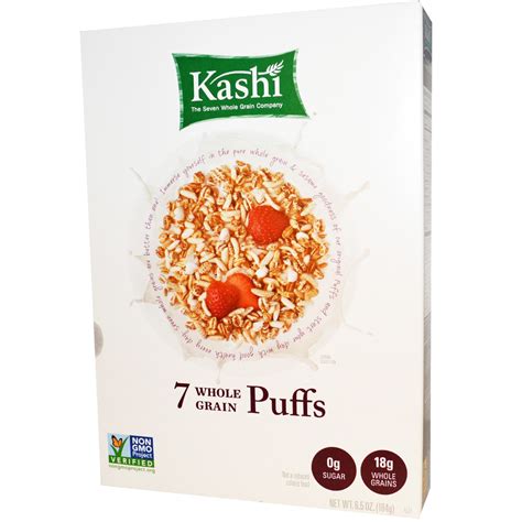 Kashi 7 Whole Grain Cereal Puffs 10 65 Oz Boxes