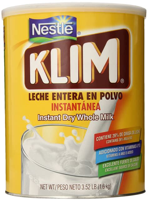 Klim Instant Dry Whole Milk Powder Fortificada 352 Pound