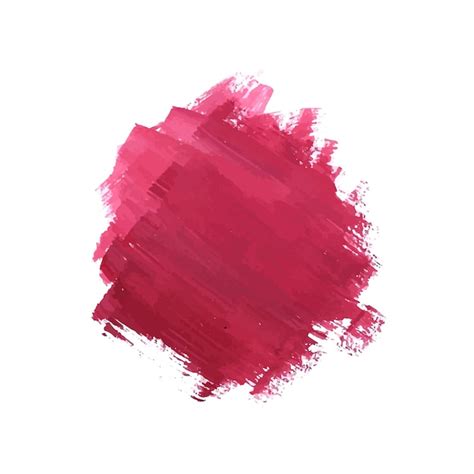 Free Vector Watercolor Brush Stroke Dark Pink Design Vector