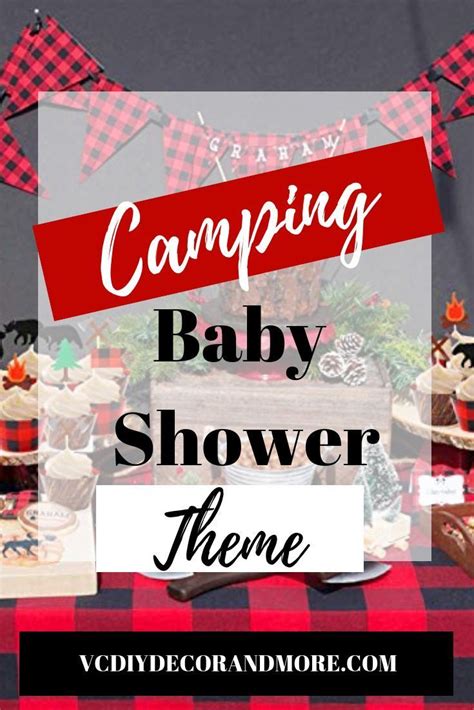 Camping Baby Shower Theme For Boys Camping Baby Shower Theme Camping