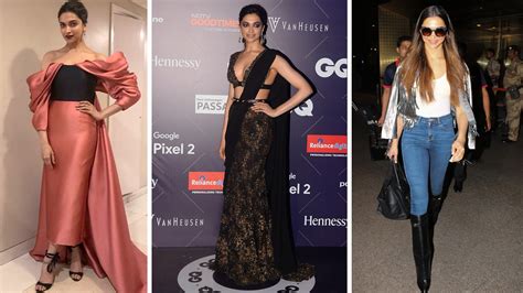 Not only has deepika padukone grown as an actress, but her style evolution is also remarkable if you're a fan of her style too, then here are 10 #ootd ideas inspired by deepika padukone's style. Deepika Padukone's Best Style Moments From 2017 | Vogue India