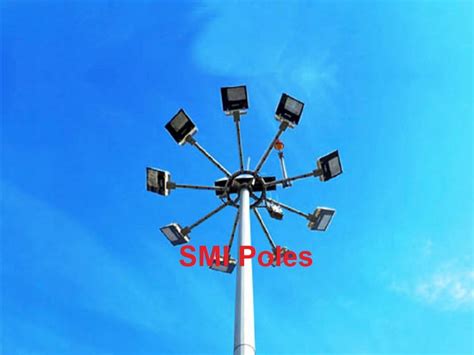 Aluminium Round High Mast Lighting Pole For Highway 12m At Rs 50000