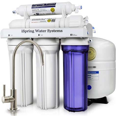 # how does reverse osmosis work? ISPRING 5-Stage Under-Sink Reverse Osmosis Water Filter ...