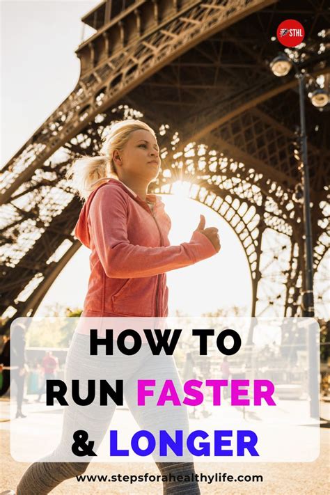 How To Run Faster And Longer 6 Easy Tips In 2021 How To Run Faster Running Tips Running For