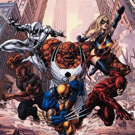 Mike Deodato Jr And Marvel Comics New Avengers 17 Le 18x27 Giclee On