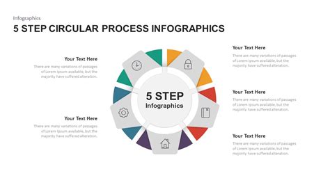 4 6 Step Circular Process Infographic Template Slidebazaar