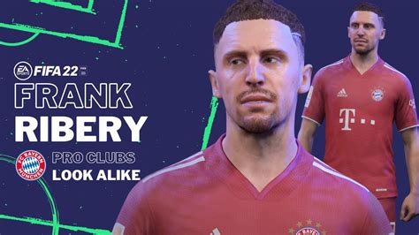 Fifa Frank Ribery Pro Clubs Look Alike Build Fc Bayern Munich