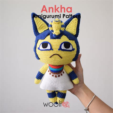 Cat Villagers Ankha Animal Crossing Plushie Amigurumi Handmade