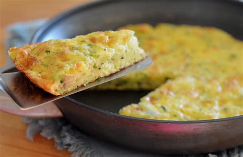 Zucchini And Cheddar Frittata Once Upon A Chef