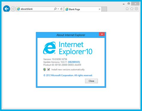 Using Internet Explorer 10