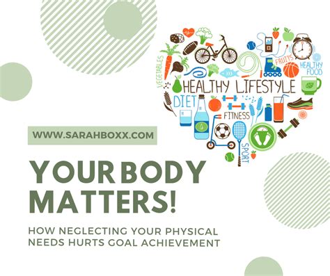 Your Body Matters How Neglecting Your Physical Needs Hurts Goal