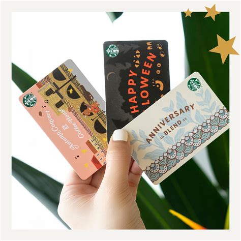 Thêm Sự Dễ Thương Cho Bộ Sưu Tập Thẻ Starbucks Với Các Mẫu Thẻ Mùa