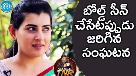 An Incident While Shooting A Bold Scene Archana Frankly With TNR Talking Movies YouTube