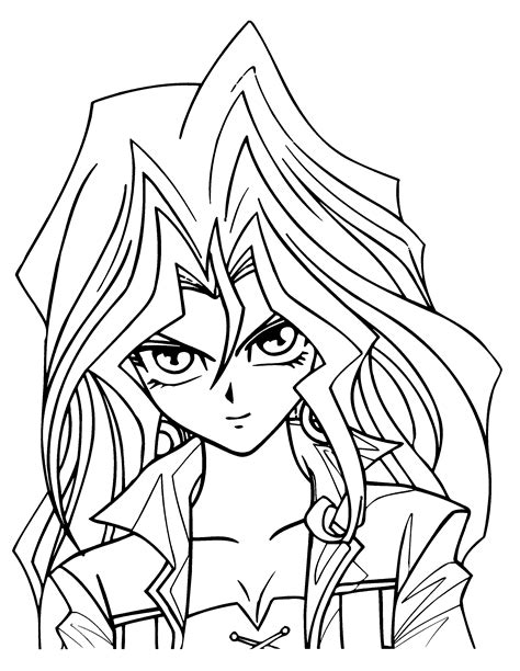 Yugioh Coloring Pages | Free download on ClipArtMag