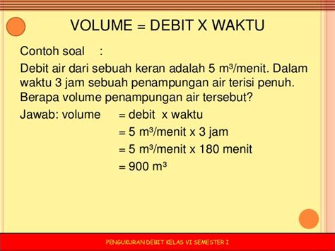 We did not find results for: PENGUKURAN DEBIT KLS VI