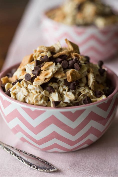 È un segreto, acqua in bocca!. Cannoli Flavored Overnight Oats • Recipe for Perfection