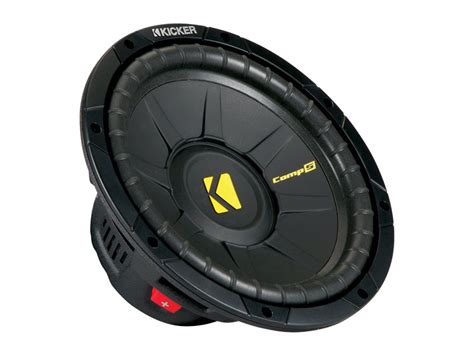 A volume above 80 decibels can be harmful to hearing. CompS 10 Inch Subwoofer | KICKER®