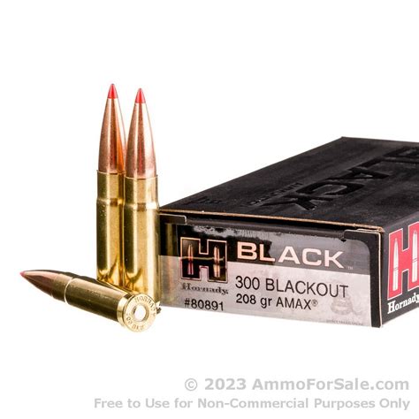 200 Rounds Of Discount 208gr A Max 300 Aac Blackout Ammo For Sale By