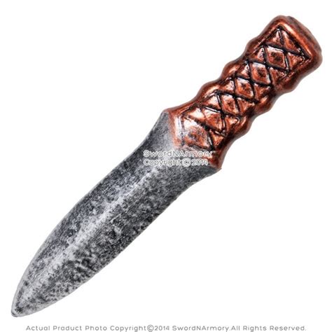 925 Fantasy Medieval Foam Dagger Short Sword For Larp Renaissance Costume