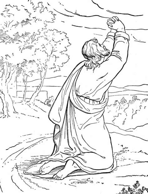 Temptation Of Jesus Coloring Pages For Kids Coloring Pages Ideas