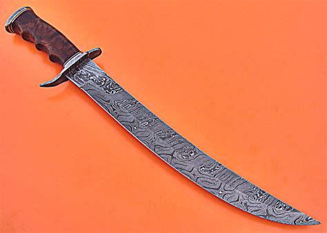 Damascus Sword Custom Handmade Damascus Steel Swords