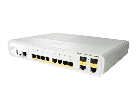 Cisco Ws C3560cg 8pc S Catalyst 3560c Switch 8 Ge Poe 2x Dual Uplink