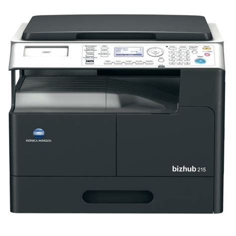 View and download konica minolta bizhub 215 quick manual online. Konica Minolta bizhub 215 Monochrome Multifunction Printer - CopierGuide