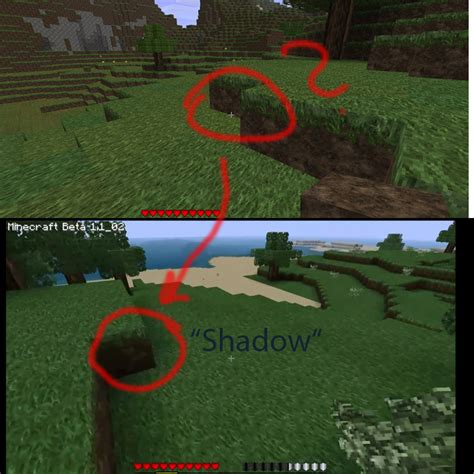 Missing Shadow Problem Legacy Support Archive Minecraft Forum