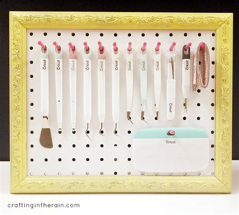 I thought i would start with the view you most often see if you watch any of my videos. Cricut Tool Organizer | Crafting in the Rain