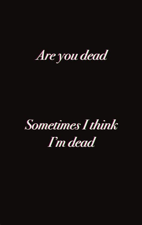 Are You Dead Sometimes I Think Im Dead Wallpaper Cavetown Aesthetic