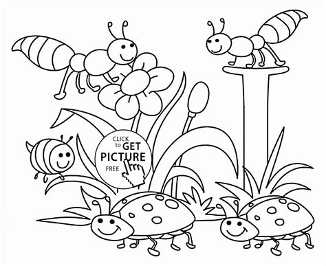 Nature Around The House Coloring Pages - Coloring Home