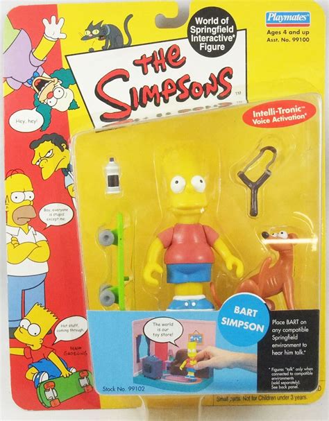 The Simpsons Playmates Bart Simpson Series 1