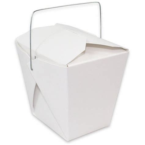 Available in a variety of styles and designs, these attractive containers come in white, brown, or with red printed patterns. Green Direct Chinese Take Out Food Boxes 8 oz. White Pack ...