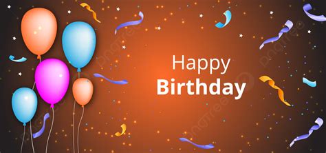 Happy Birthday Abstract Colorful Background Template Illustration