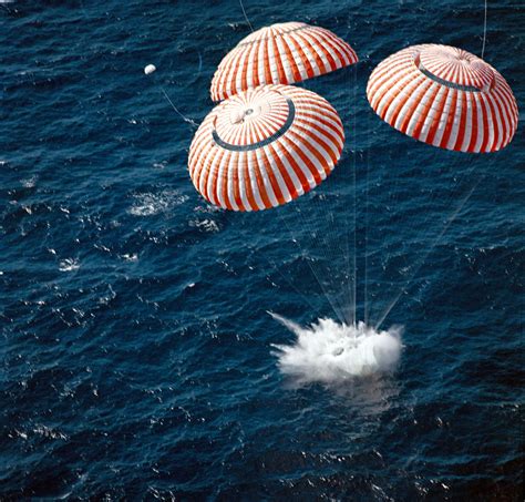 Apollo 11 Landing In Pacific